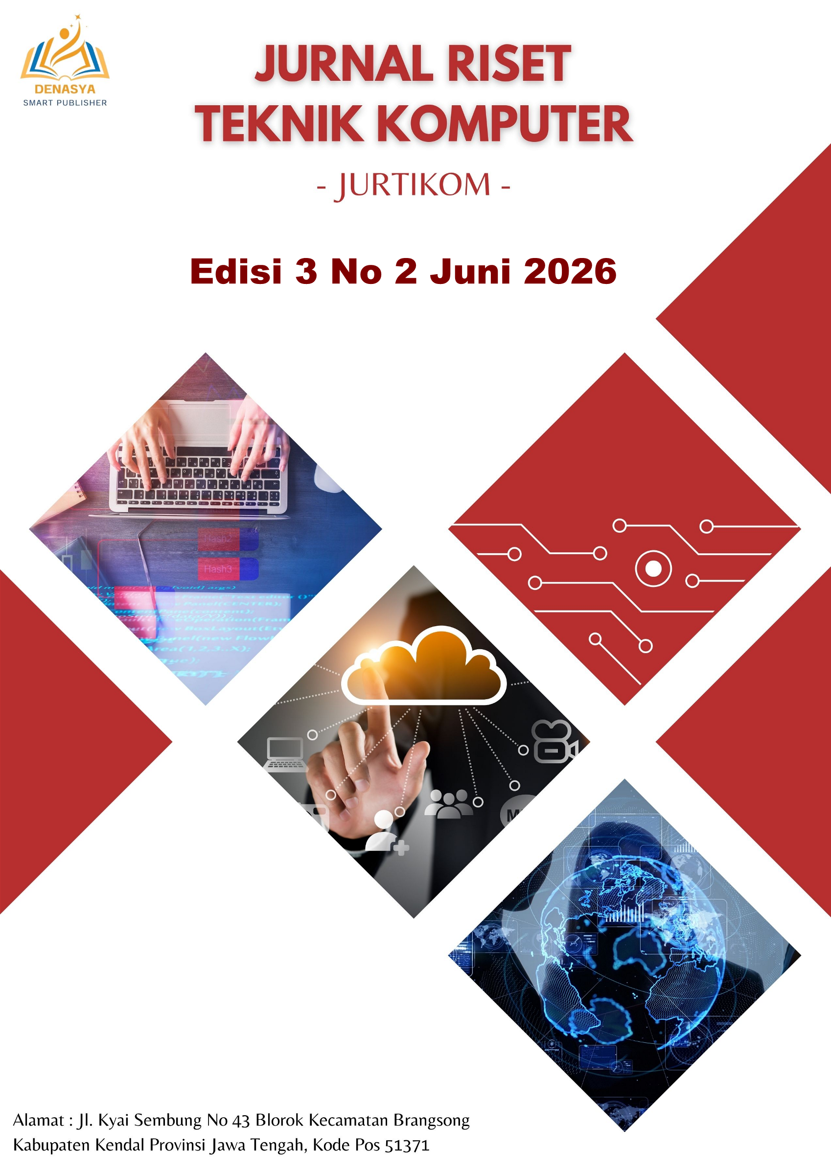 					View Vol. 3 No. 2 (2026): Juni : Jurnal Riset Teknik Komputer (JURTIKOM)
				