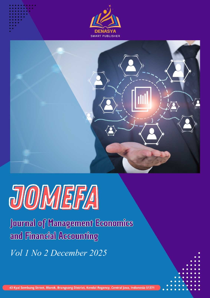 					View Vol. 1 No. 2 (2025): December : Journal of Management Economics and Financial Accounting (JOMEFA)
				